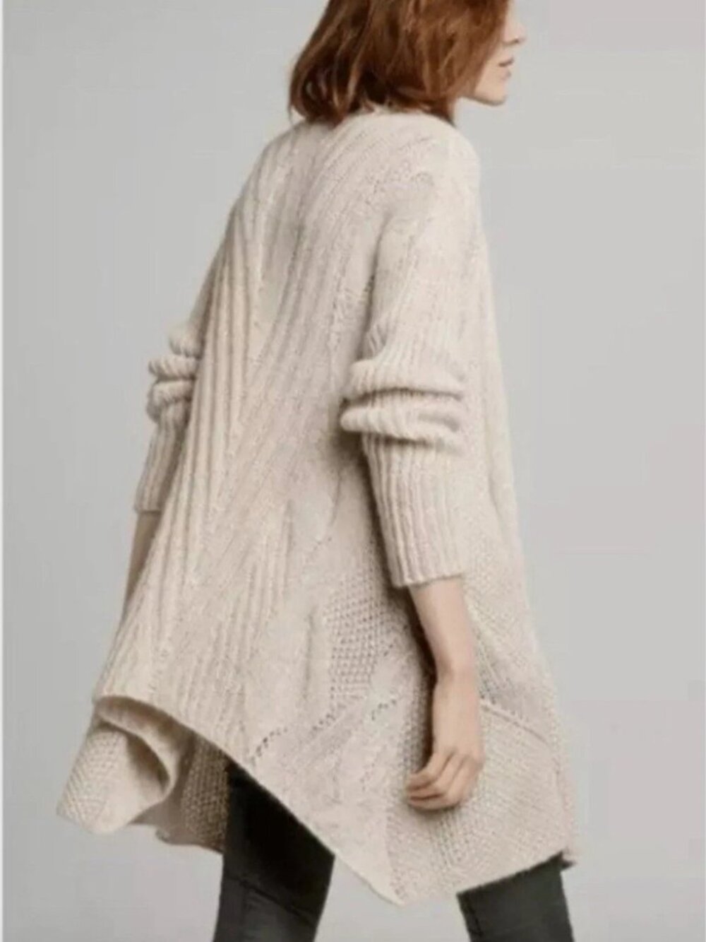 Eileen Fisher The Fisher Project women's size small S Mohair cardigan sweater
